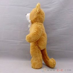 厂家定制毛绒动物,填充毛绒玩具30 35cm泰迪熊